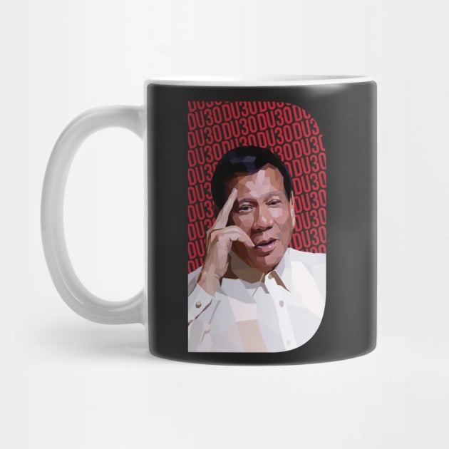 Du30 text & Poly by teeleoshirts